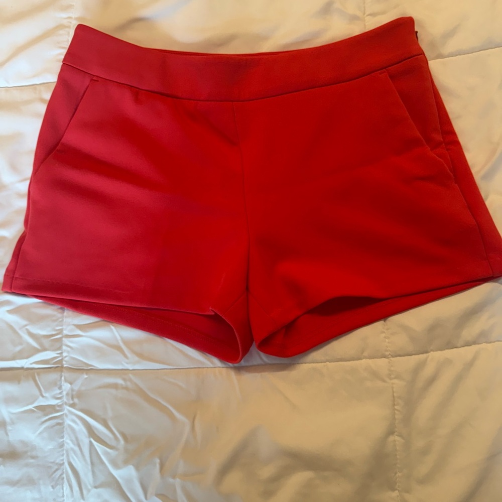 Express Vibrant Pink Shorts
